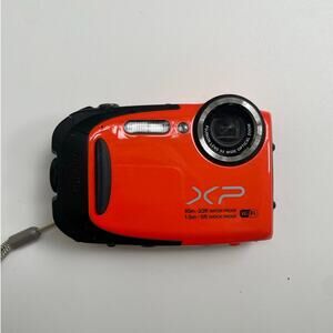 Fujifilm Finepix XP70 Orange Waterproof Digital Camera